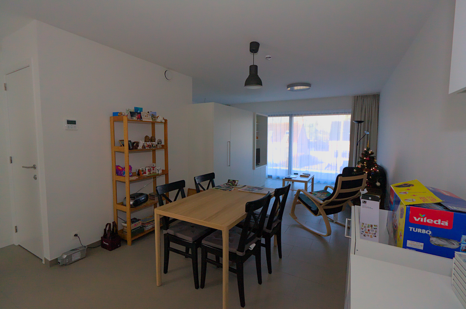 Het interieur van een studio van beschut wonen in de Emiel Vermeulenstraat