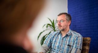 Ervaringswerker in gesprek
