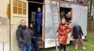 De leden van het ontspanningsteam