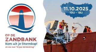 Op de zandbank