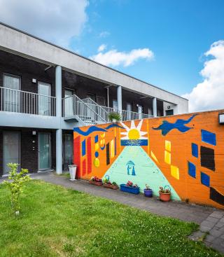 Gebouw beschut wonen De Sprong