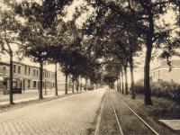 een oude foto van de Antwerpsesteenweg
